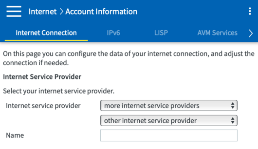 screenshot fb-ip-client Internet Connection